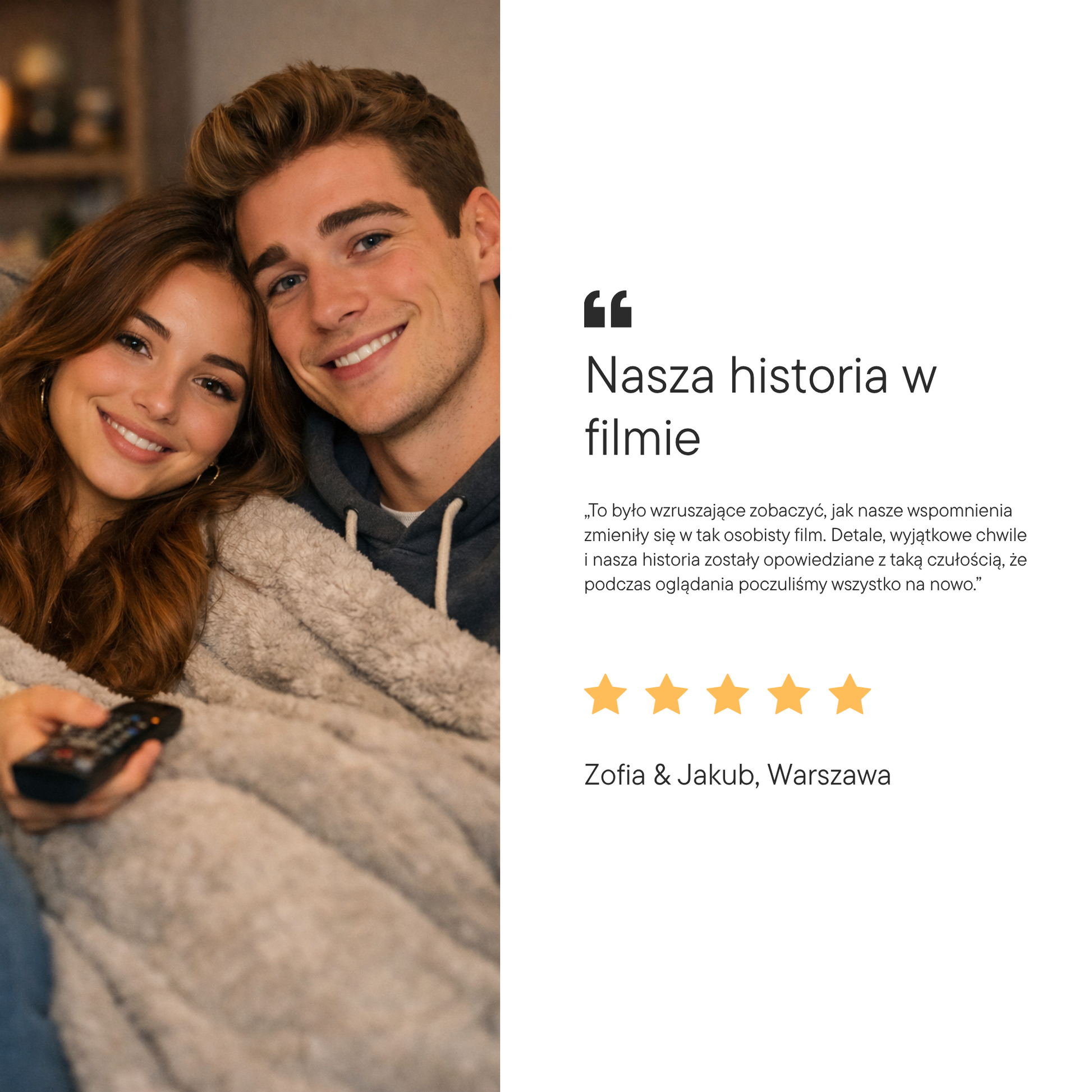 Vuestra historia de amor en vídeo